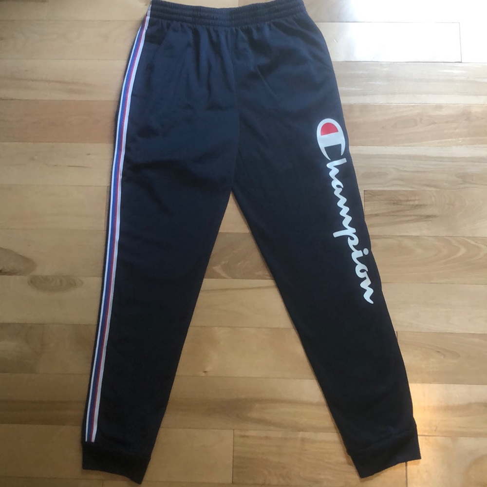 Champions pants size kids large
